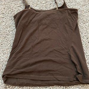 Simply Brown Tank Top